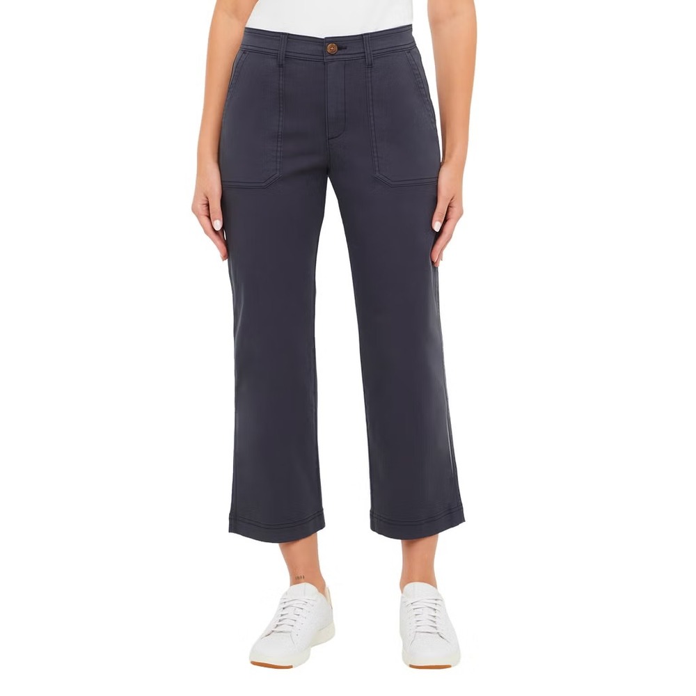 Gap Women's Ankle Trouser 27" Inseam, Black, Size: 12, New